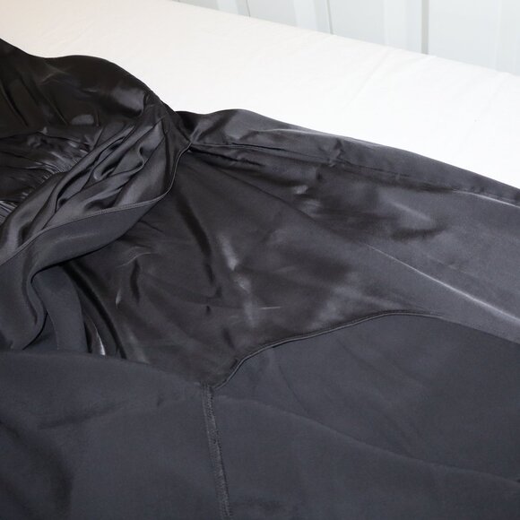 Abercrombie & Fitch Black Midi Dress - Picture 9 of 11